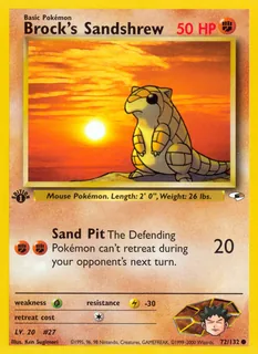 Brock's Sandshrew 072/132