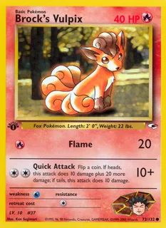 Brock's Vulpix 073/132