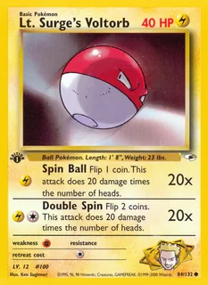 Lt. Surge's Voltorb 084/132
