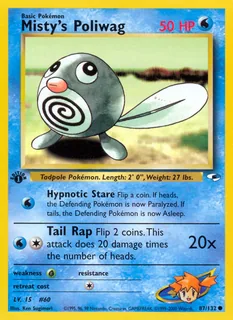 Misty's Poliwag 087/132