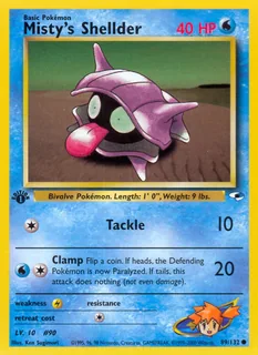 Misty's Shellder 089/132
