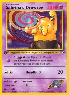 Sabrina's Drowzee 092/132