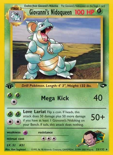 Giovanni's Nidoqueen 023/132