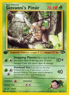 Giovanni's Pinsir 024/132
