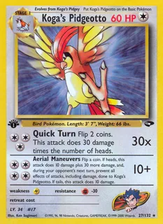 Koga's Pidgeotto 027/132