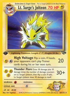 Lt. Surge's Jolteon 028/132