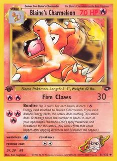 Blaine's Charmeleon 031/132