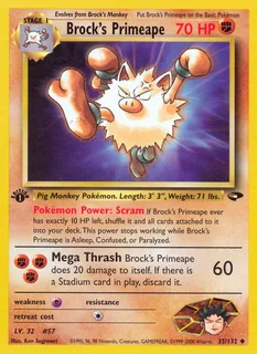 Brock's Primeape 035/132