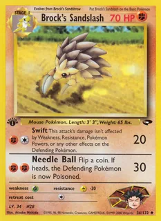 Brock's Sandslash 036/132