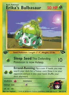 Erika's Bulbasaur 039/132