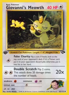 Giovanni's Meowth 043/132