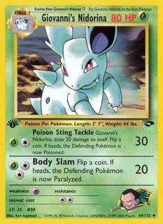 Giovanni's Nidorina 044/132