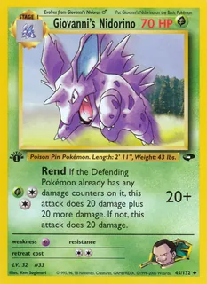 Giovanni's Nidorino 045/132