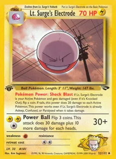 Lt. Surge's Electrode 052/132