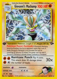 Giovanni's Machamp 006/132