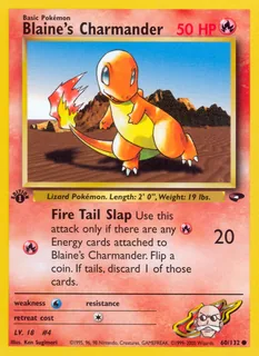 Blaine's Charmander 060/132