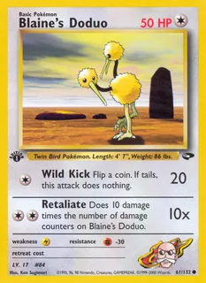 Blaine's Doduo 061/132
