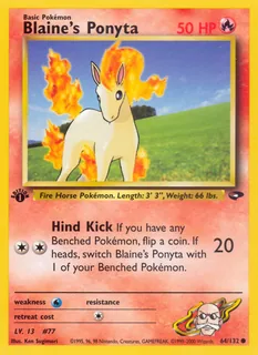 Blaine's Ponyta 064/132