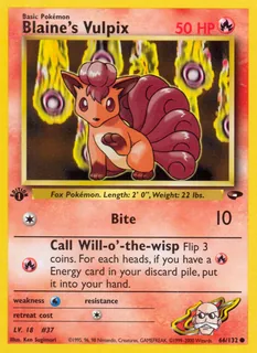 Blaine's Vulpix 066/132