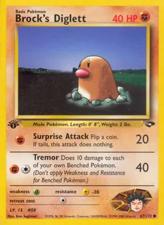 Brock's Diglett 067/132