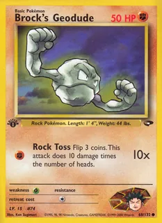 Brock's Geodude 068/132