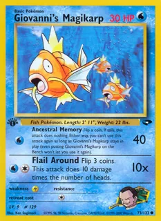 Giovanni's Magikarp 073/132