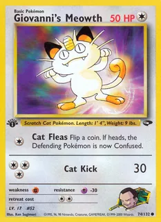 Giovanni's Meowth 074/132