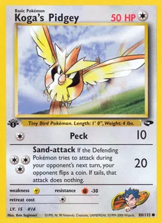 Koga's Pidgey 080/132