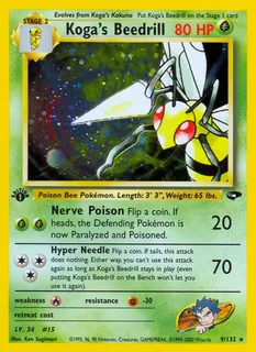 Koga's Beedrill 009/132