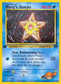 Misty's Staryu 092/132