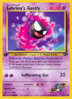 Sabrina's Gastly 097/132