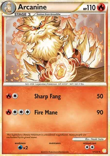 Arcanine 001/123