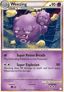 Weezing 034/123