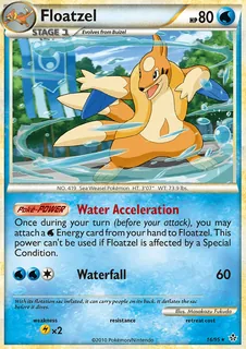 Floatzel 016/95