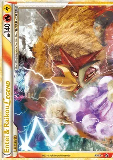 Entei & Raikou LEGEND 090/95