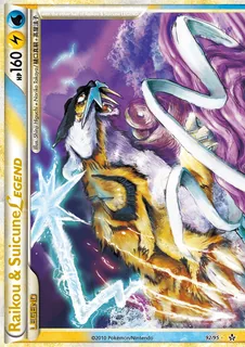 Raikou & Suicune LEGEND 092/95