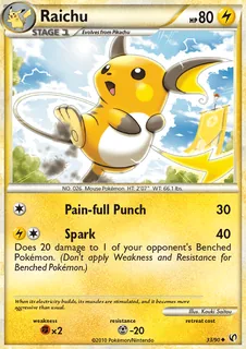 Raichu 033/90