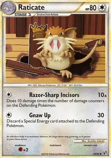 Raticate 034/90
