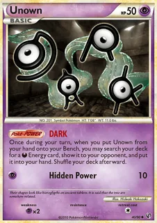 Unown 040/90