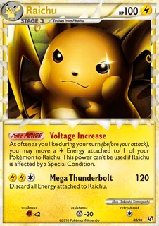 Raichu 083/90