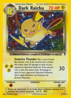 Dark Raichu 007/110