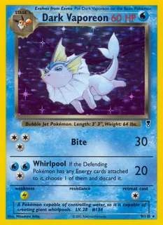 Dark Vaporeon 009/110