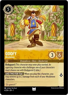 Goofy - Musketeer 4/204/204