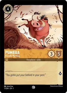 Pumbaa - Friendly Warthog 17/204/204
