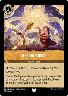 Be Our Guest 25/204/204