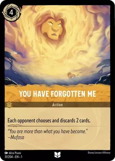 You Have Forgotten Me 31/204/204