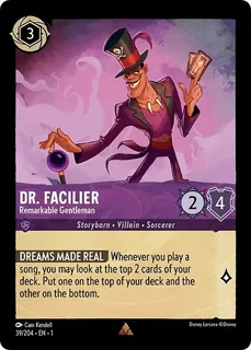Dr. Facilier - Remarkable Gentleman 39/204/204