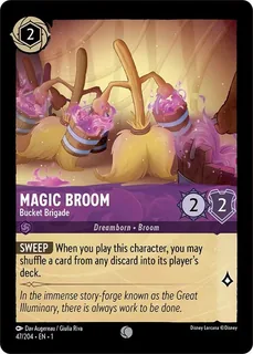 Magic Broom - Bucket Brigade 47/204/204