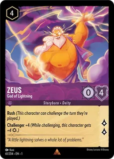 Zeus - God of Lightning 61/204/204