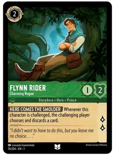 Flynn Rider - Charming Rogue 74/204/204
